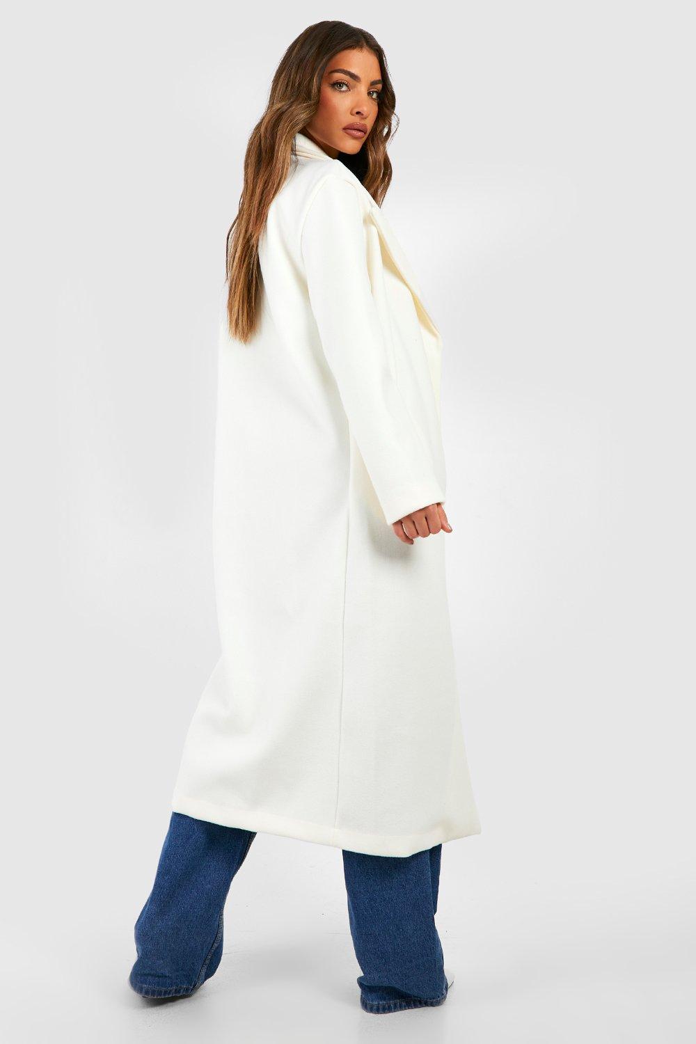 White coat boohoo sales